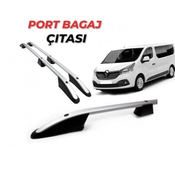 VİVARO UZUN ŞASE 2014 2015 2016 2017 2018 TAVAN ÇITASI PORT BAGAJ ürün görseli 1