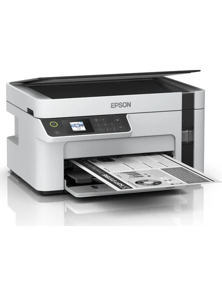 Epson C11CJ18402 EcoTank M2120 Yazıcı, Fotokopi, Tarayıcı, Wi-Fi, Tanklı Mono Yazıcı ürün görseli 1