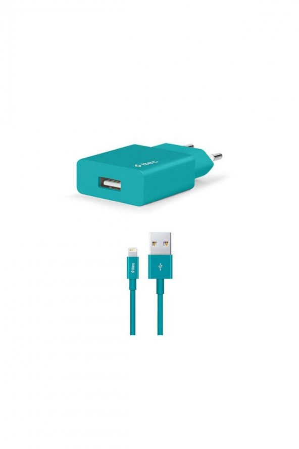 Ttec 2SCS20LTZ SmartCharger 2.1A Seyahat Şarj Aleti + Lightning Kablo ürün görseli 1