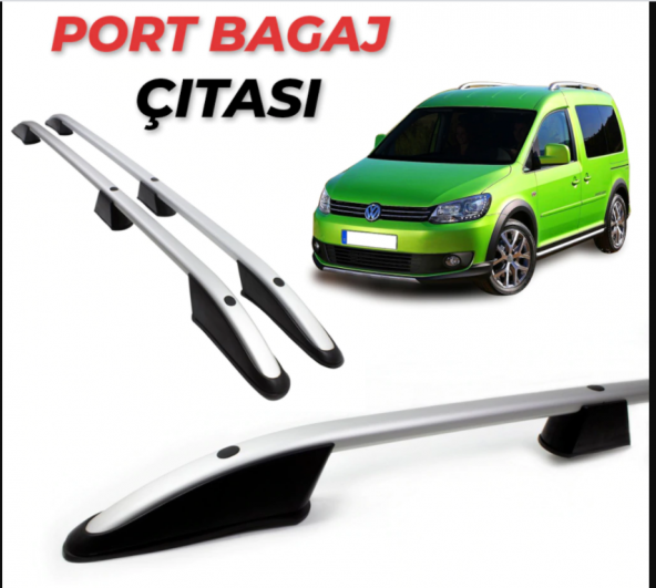 Volkswagen Caddy 1 Port Bagaj Tavan Çıtası 2003 2004 2005 2006 2007 2008 2009 2010 2011 2012 2013 2014 2015 2016 2017 2018 2019 ürün görseli 1