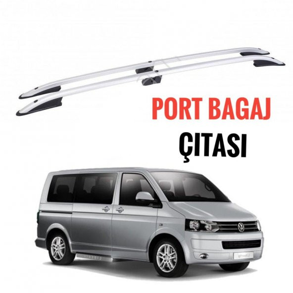 TRANSPORTER T5 2003 2004 2005 2006 2007 2008 2009 2010 2011 2012 UZUNŞASE PORT BAGAJ TAVAN ÇITASI ürün görseli 1