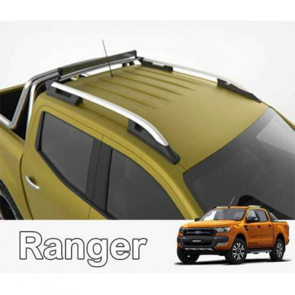 FORD RANGER 2011 2012 2013 2014 2015 2016 2017 2018 2019 2020 2021 2022  GRİ PORTBAGAJ TAVAN ÇİTASI ürün görseli 1