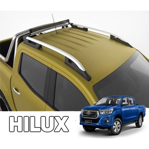HİLUX 2005 2006 2007 2008 2009 2010 2011 2012 2013 2014  2015 2016 2017 2018 2019 2020  GRİ PORTBAGAJ TAVAN ÇİTASI ürün görseli 1