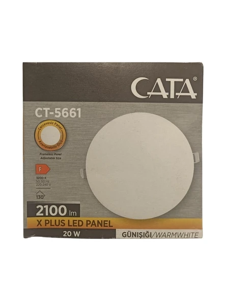 20W x Plus LED Panel - Gün Işığı ürün görseli 1