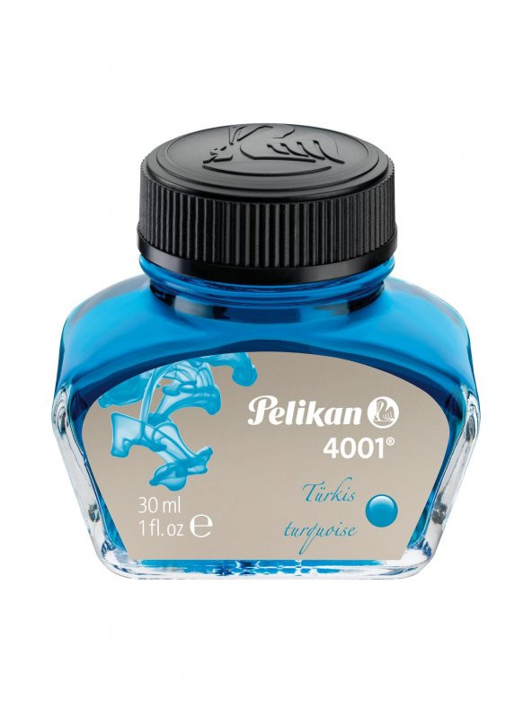 Pelikan Dolma Kalem Mürekkebi 30 ML Turkuaz Dolma Kalem Mürekkebi ürün görseli 1