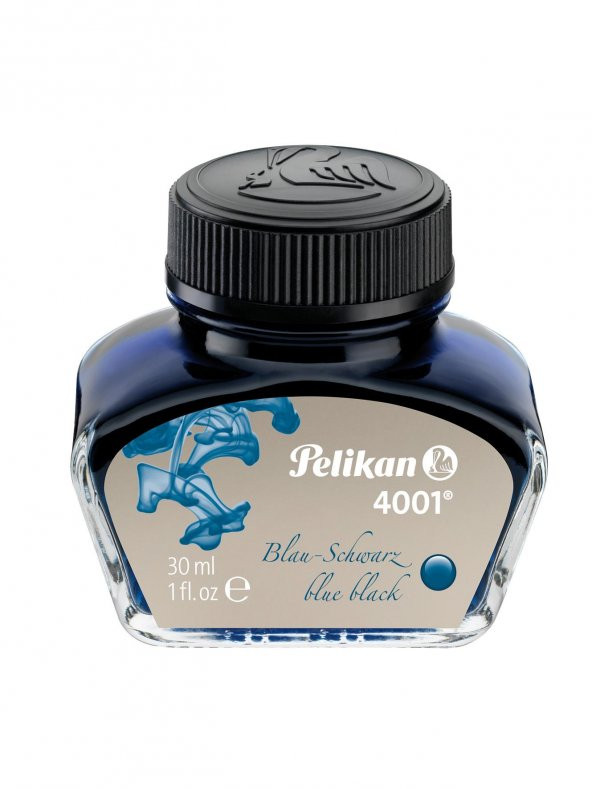Pelikan Dolma Kalem Mürekkebi 30 ML Mavi-Siyah Dolma Kalem Mürekkebi ürün görseli 1