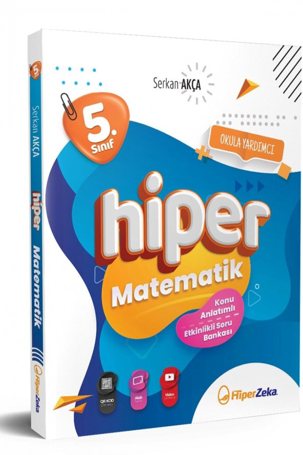 5. Sınıf Hiper Matematik Konu Anlatımlı & Etkinlikli Soru Bankası Nw  Serkan Akça ürün görseli 1