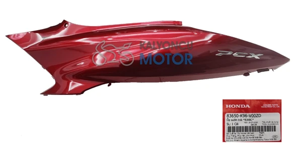Honda PCX 125 Sol Arka Kapak Kırmızı 2018-2020 ürün görseli 1