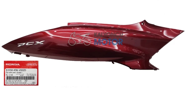 Honda PCX 125 Sağ Arka Kapak Kırmızı 2018-2020 ürün görseli 1