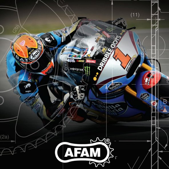 PTTAVM: AFAM A520-110XMR3 2005-2006 Kawasaki Ninja ZX-6R (636cc
