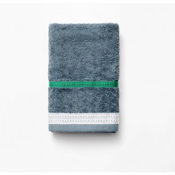 Benetton Home Yüz Havlusu, 30X50 Cm,  Pamuk, Koyu Mavi Renkte, Neutral Seri ürün görseli 1