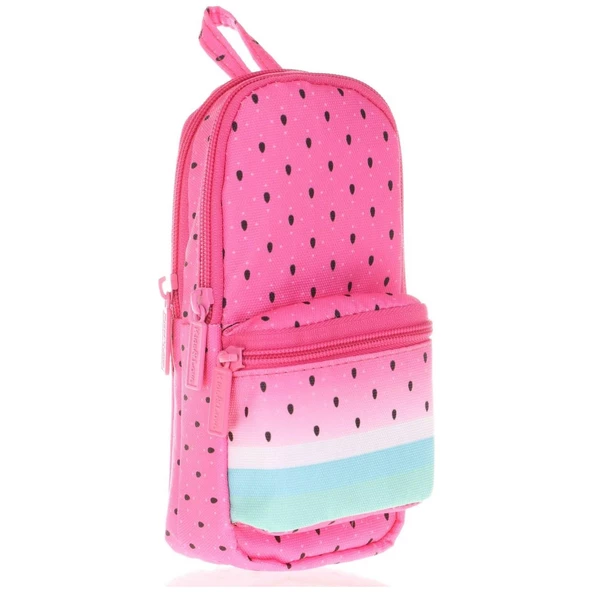 Kaukko Kalem Çantası Layer Junior Bag Watermelon Üç Bölmeli Kalem Çantası ürün görseli 1