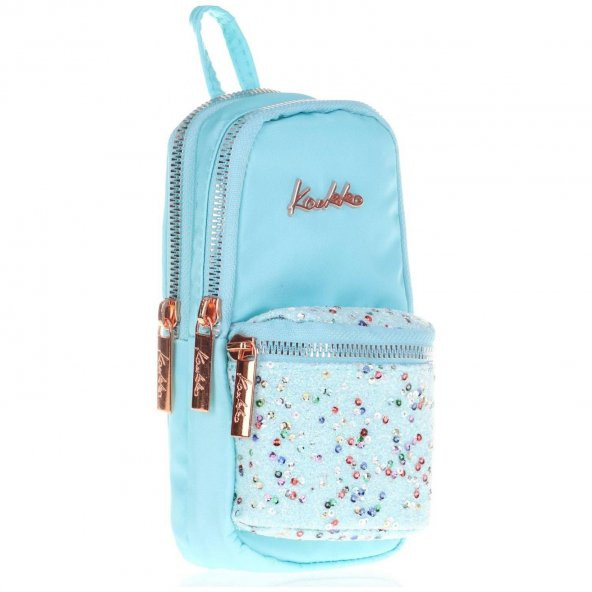 Kaukko Kalem Çantası Magic Dreams Junior Bag Taşlı Üç Bölmeli Kalem Çantası ürün görseli 1