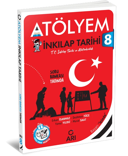 Arı Yayıncılık 8. Sınıf T.C. İnkılap Tarihi ve Atatürkçülük Atölyem ürün görseli 1