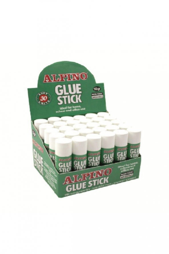 Alpino Stick Yapıştırıcı Solventsiz Yapıştırıcı 10 Gram (30 Lu Paket) ürün görseli 1
