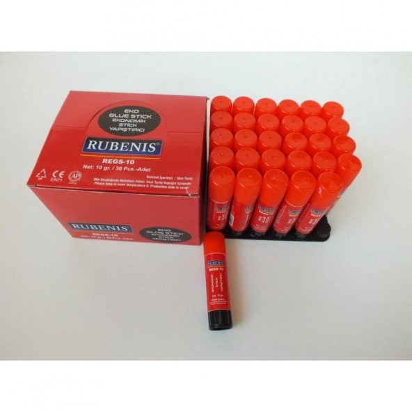 Rubenis Stick Yapıştırıcı 10 Gram Stick Yapıştırıcı (30 Lu Paket) ürün görseli 1