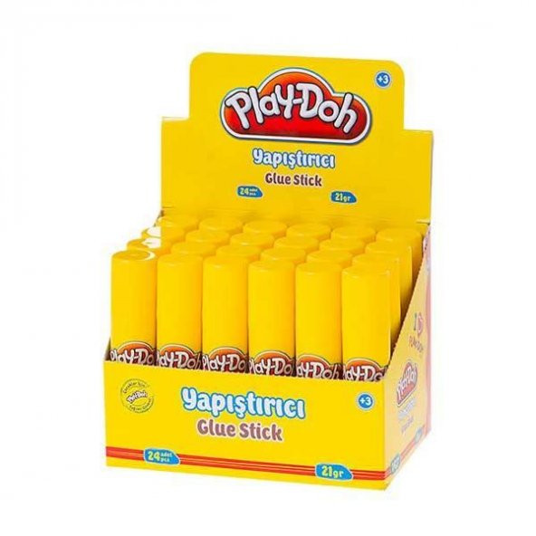 Play-Doh Stick Yapıştırıcı 21 Gram Glue Stick Yapıştırıcı (24 Lü Paket) ürün görseli 1