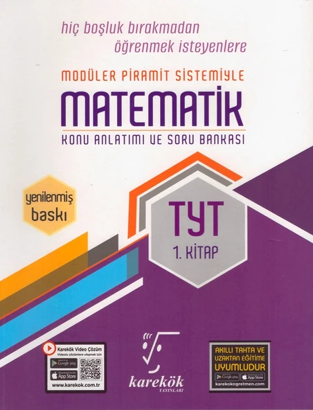 KAREKÖK TYT MATEMATİK-1 MPS -2023 ürün görseli 1
