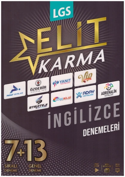 ELİT KARMA 8.SINIF İNGİLİZCE 20 BRANŞ DENEMESİ ürün görseli 1