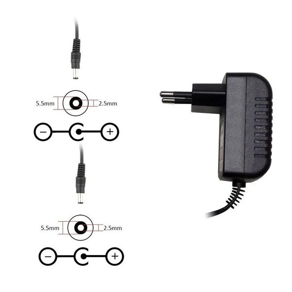 Medikal Aletler İçin 10V-17V 370mA-500mA (0.37A-0.5A) Adaptör ürün görseli 1
