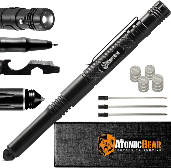 Atomic Bear Taktik Kalem Çok Amaçlı Tükenmez Kalem ürün görseli 1