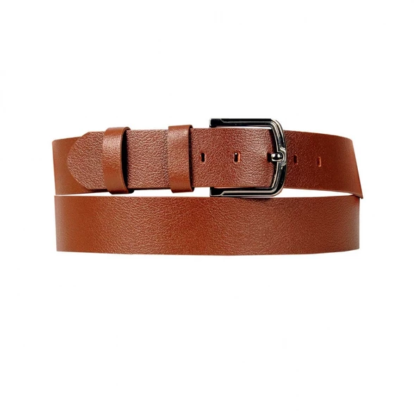Mode XL Erkek Kemer 4,5cm Kalın Spor Super 4155 Taba ürün görseli 1