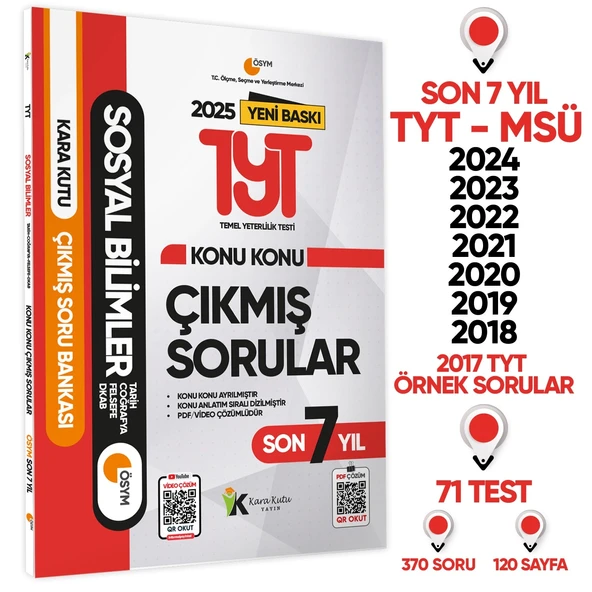 YKS-TYT-AYTnin Kara Kutusu SÖZEL EKONOMİK PAKET SET Konu Ö.Dijital Çözümlü Çıkmış Soru Bankası - Resim 5