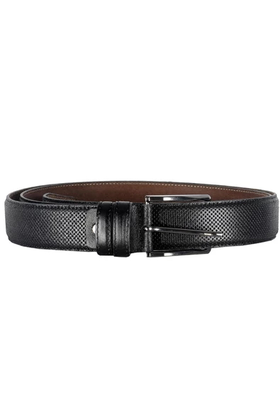 Mode XL Kemer 3,5 cm Nokta Desen 4112 Siyah ürün görseli 1