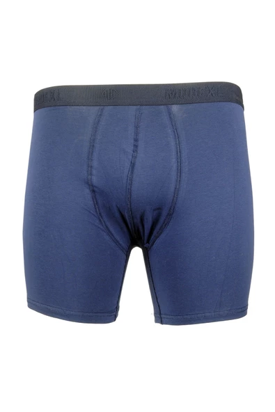 Mode XL Buyuk Beden Erkek Likra Boxer 6350 Indigo ürün görseli 1