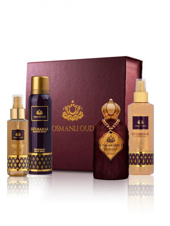 Osmanlı Oud 9882 Gülbahar 4 Parça Edp Kutulu Parfüm Seti ürün görseli 1