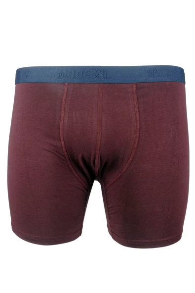 Mode XL Büyük Beden Erkek Likra Boxer 6350 Mürdüm ürün görseli 1
