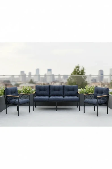 adımshops Balkon-bahçe-kafe,çay Seti,koltuk Takımı,oturma Grubu,ofis Koltuğu MİAMİ YENİ ürün görseli 1