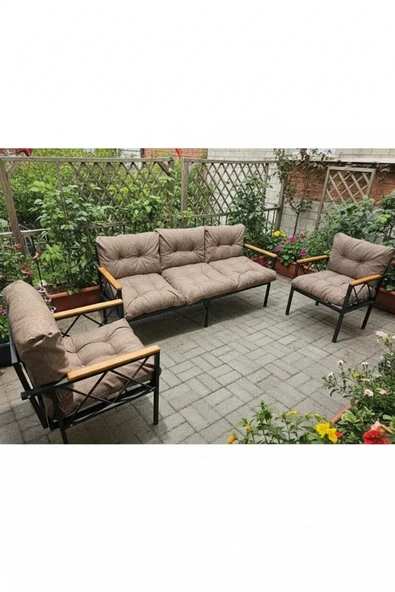 adımshops Balkon-bahçe-kafe,çay Seti,koltuk Takımı,oturma Grubu,ofis Koltuğu MİAMİ YENİ ürün görseli 1