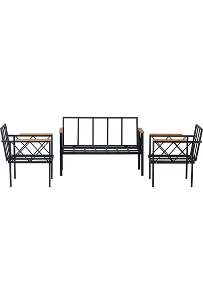 adımshops Safir Balkon-bahçe-kafe Çay Seti Koltuk Oturma Takımı-oturma Grubu (İSKELET) ürün görseli 1