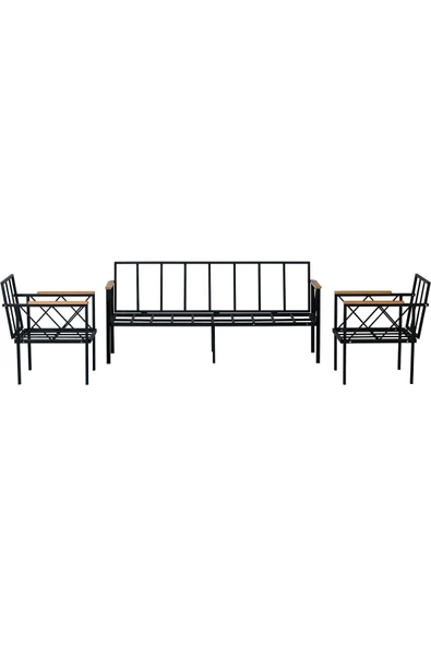 adımshops Safir Balkon-bahçe-kafe Çay Seti Koltuk Oturma Takımı-oturma Grubu (İSKELET) ürün görseli 1