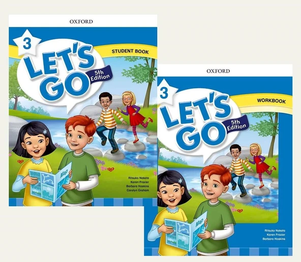 Let's Go: Level 3: Student Book + Workbook with Downloadable Audios ürün görseli 1
