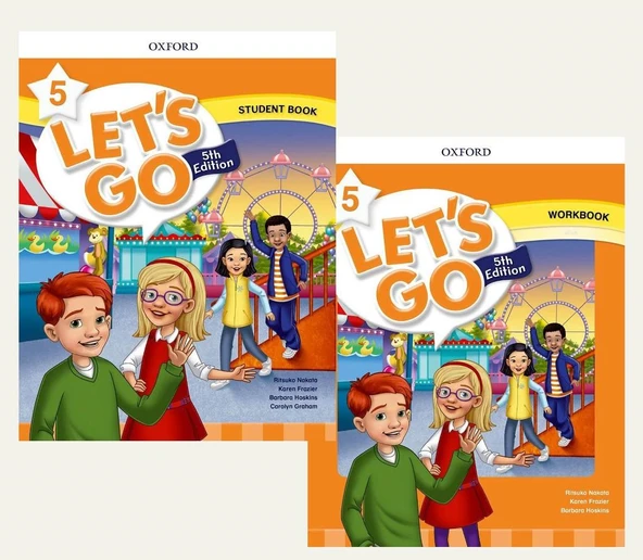 Let's Go: Level 5: Student Book + Workbook with Downloadable Audios ürün görseli 1