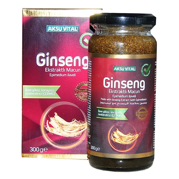 Aksuvital Ginseng Ekstraktlı Bitkisel Macunnu 300 Gr - Resim 2