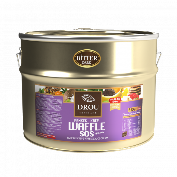 DROU BİTTER WAFFLE ÇİKOLATA 10 KG (EKO) ürün görseli 1
