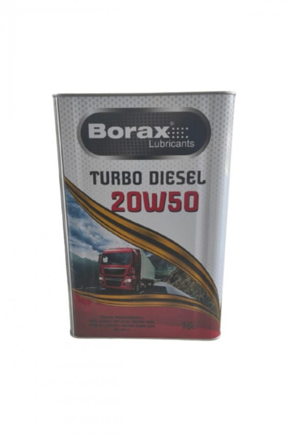 Turbo Diesel 20w50 Teneke 16lt Motor Yağı ürün görseli 1