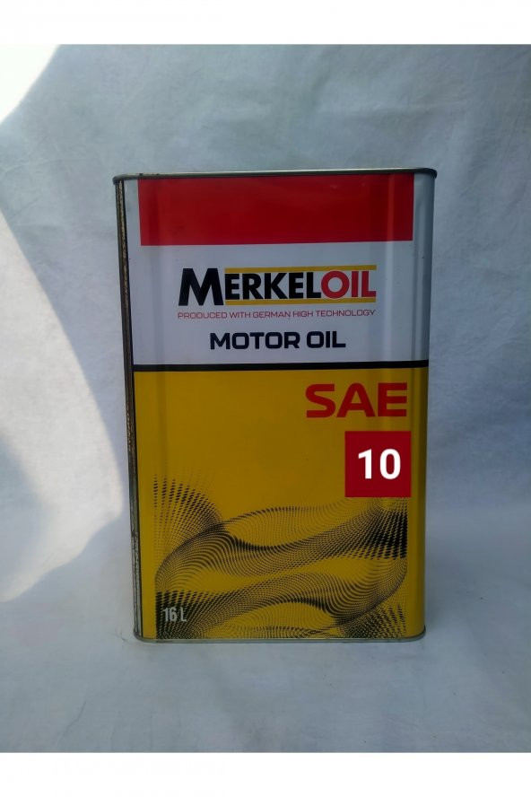 10 Numara Yağ Merkel Oil 16 Lt Teneke ürün görseli 1