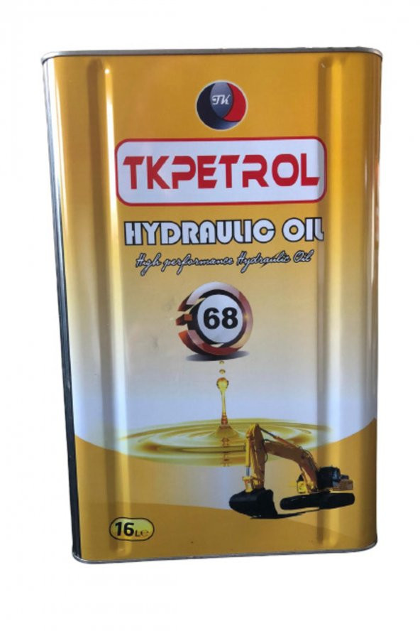 Hidrolik Sistem Yağı 68 No 16 Litre Üretim Yılı 2023 ürün görseli 1