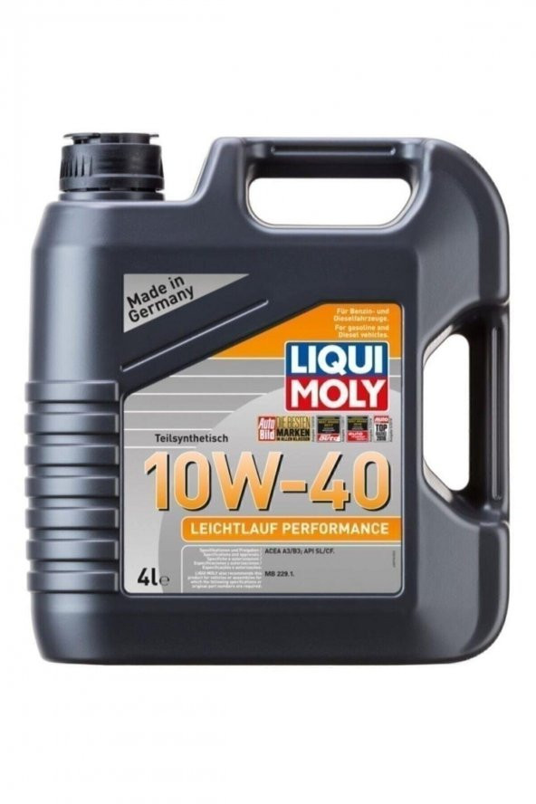 Lıquı Moly Leıchlauf Performance 10w40 Motor Yağı 4 Litre 04/2023 Üretim ürün görseli 1