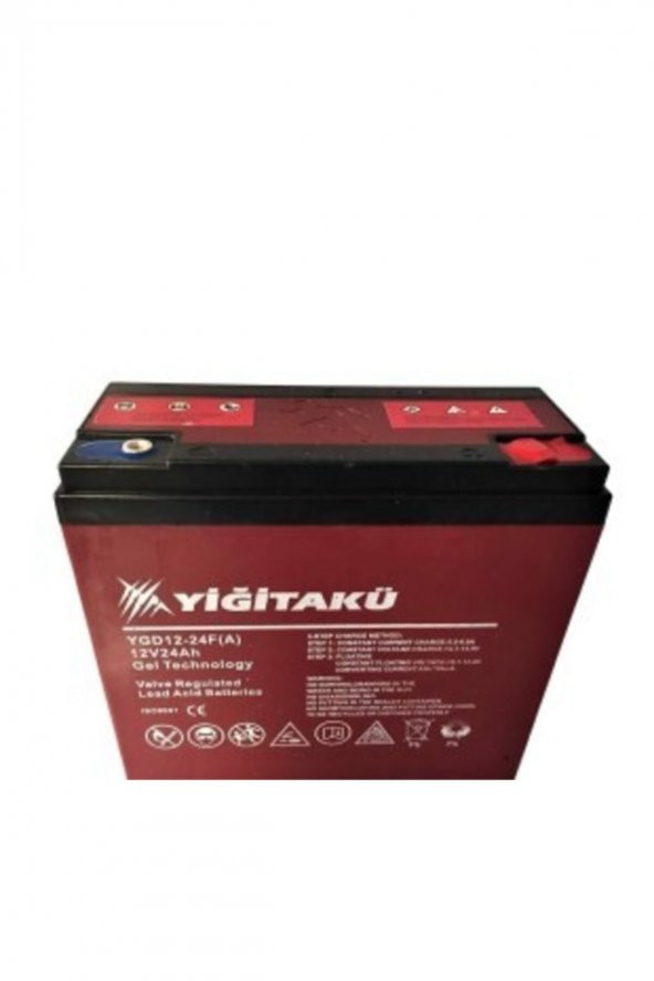 12 V 24 Ah-amper Jel Akü ürün görseli 1