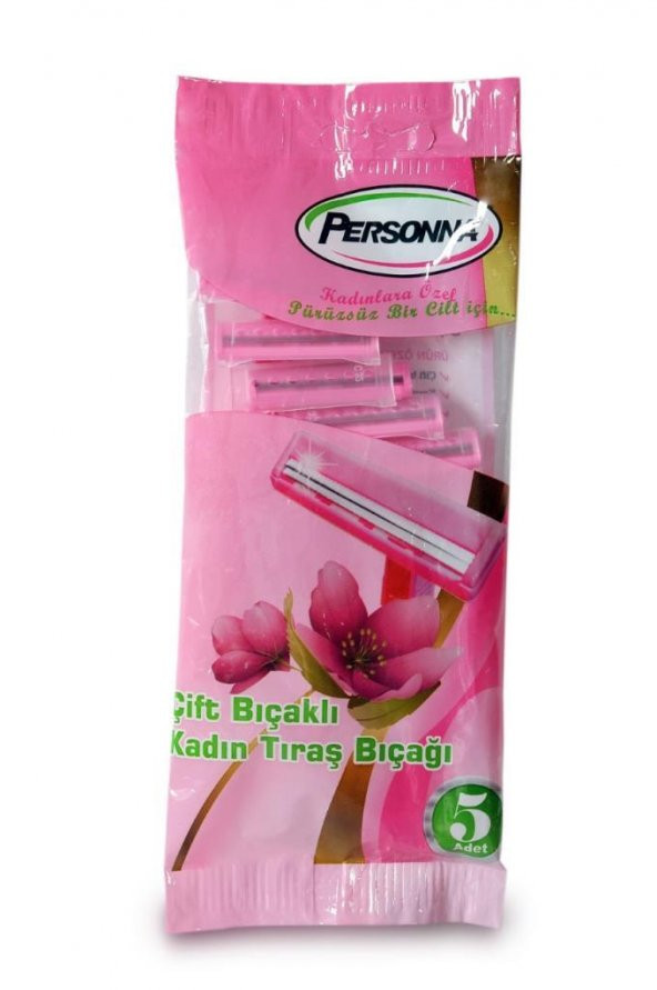 Personna Kadın Tıraş Bıçağı Çift Bıçaklı 5 Adet ürün görseli 1