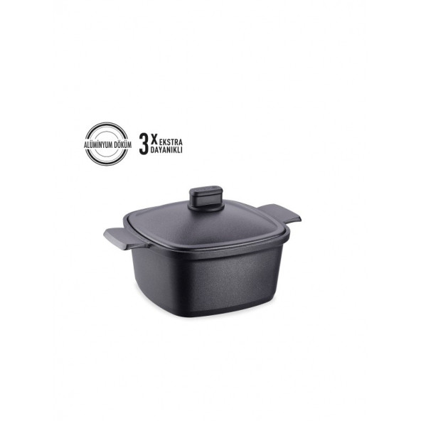 Casterra Kare Döküm Tencere 20x20x10,5 A2581 ürün görseli 1