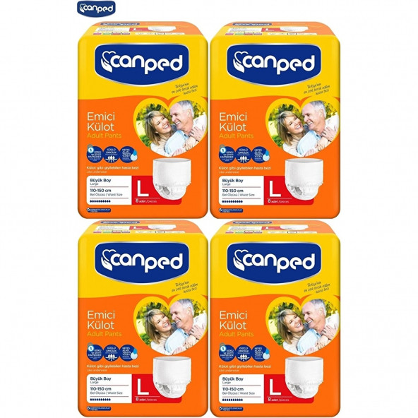 Canped Emici Külot Büyük Large 100-150 Cm 32 Li ürün görseli 1