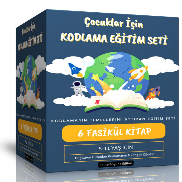 Çocuklar İçin Kodlama Eğitim Seti (5-11 Yaş İçindir) ürün görseli 1