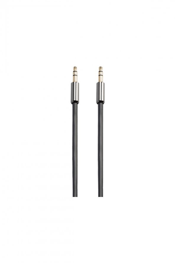 Ttec 2AK01 3.5mm Stereo Premium Ses Kablosu 1 Metre Siyah ürün görseli 1