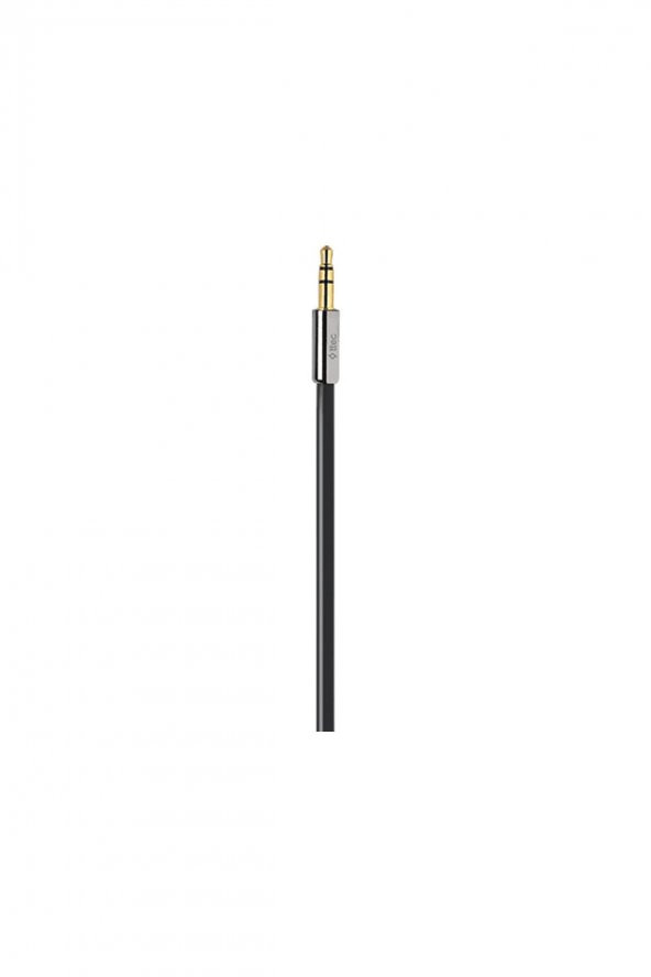 Ttec 2AK01 3.5mm Stereo Premium Ses Kablosu 1 Metre Siyah - Resim 2